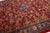 1960s Vintage Persian Mahal Handmade Red Medallion Wool Rug For Sale In New York - Image 6 of 7