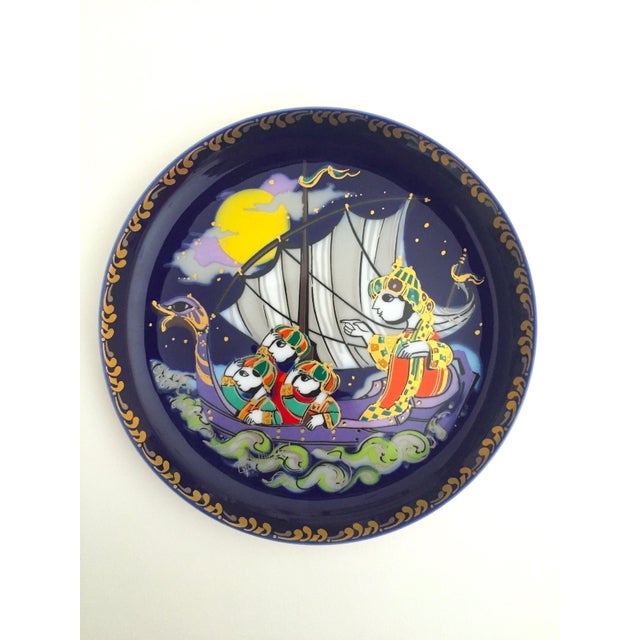 Bjorn Wiinblad Vintage Danish Modern Rosenthal Porcelain Sinbad