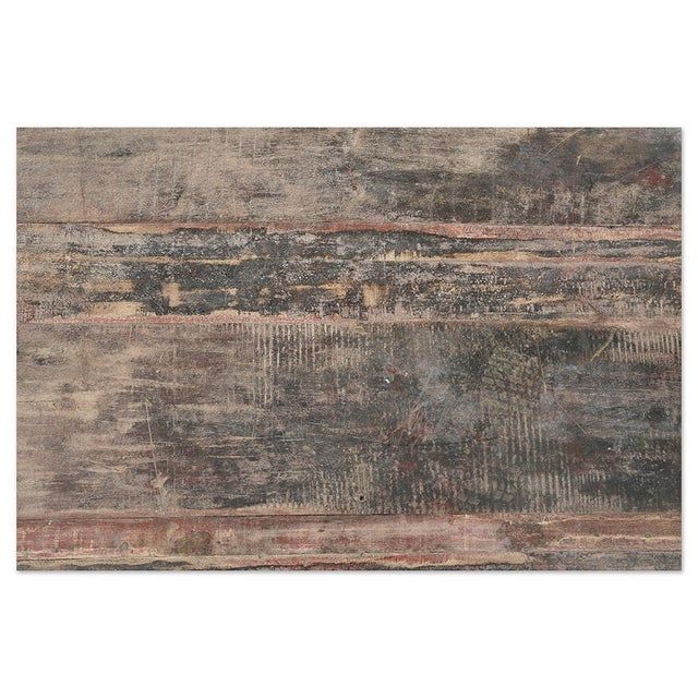 Weathered Wood Coffee Table For Sale - Image 3 of 7