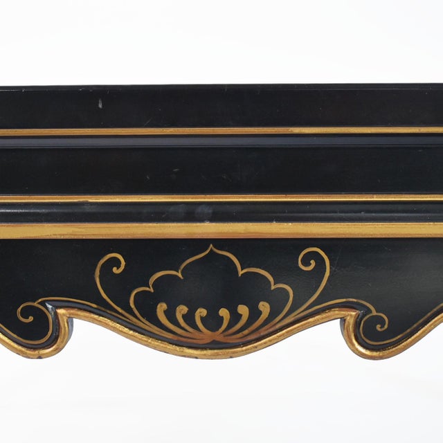 1960s 1960s Black Chinoiserie Coffee Table For Sale - Image 5 of 6