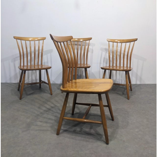Vintage Swedish Akerblom Chairs, 1950s, Set of 4 For Sale - Image 3 of 7