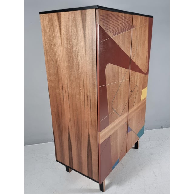 Vintage Wardrobe in Beech, 1970s For Sale - Image 6 of 14
