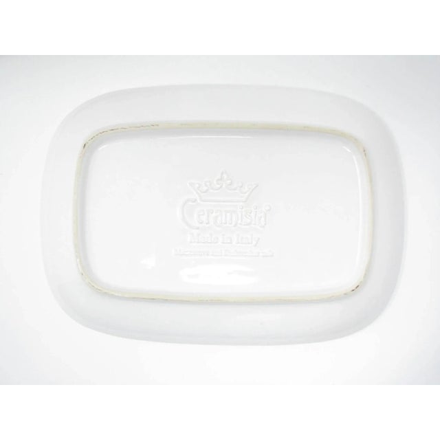 Ceramisia Italy Ceramic Salad Plates / Small Platters With Lemon Design - Set of 11 For Sale - Image 10 of 12