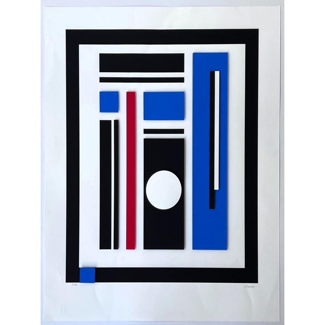 Silkscreen and relief collage handsigned by the artist in pencil and annotated "5130" edition : 30 ex. 74.00 cm. X 60.50...