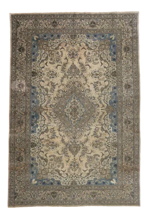 Antique Persian Tabriz Rug - 12'04 X 18'05