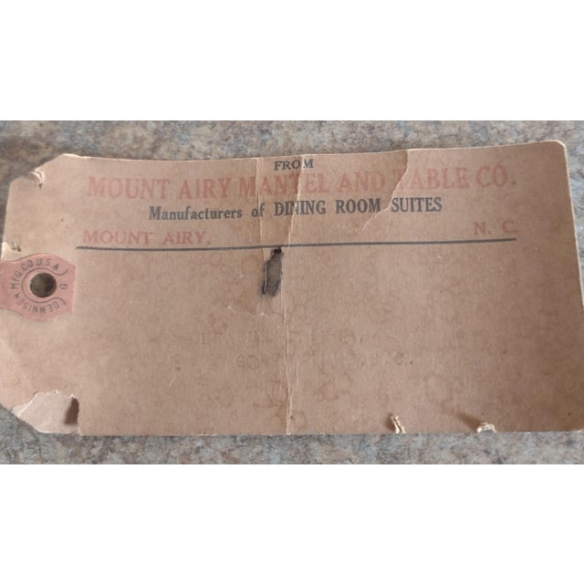 Mid 20th Century Vintage Sheraton-Style Shield Back Dining Chair Set – Set of 6 For Sale - Image 9 of 10