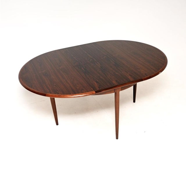 Vintage Danish Extending Dining Table by Niels Moller from J.L. Møllers, 1960s For Sale - Image 6 of 15