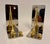 Hollywood Regency Brass and Chrome Golf Club Bookends, Late 20th Century Design For Sale - Image 3 of 7