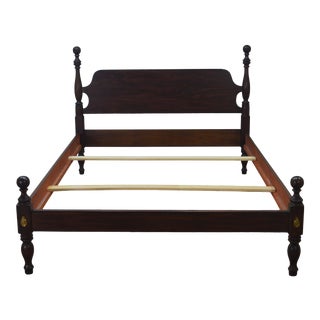 Henkel Harris Solid Mahogany Full Size Bedframe For Sale