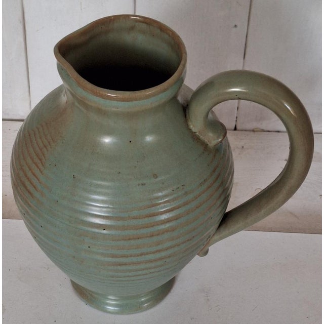 Vintage German Ceramic Jug, 1960s, in Very Good conditions. Designed 1960 to 1969