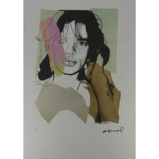 After Andy Warhol, Mick Jagger, 1980s, Lithograph For Sale