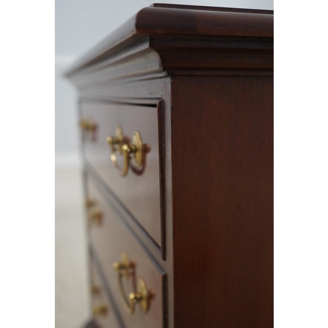 Pair of Councill Craftsmen Mahogany Nightstands For Sale - Image 15 of 17