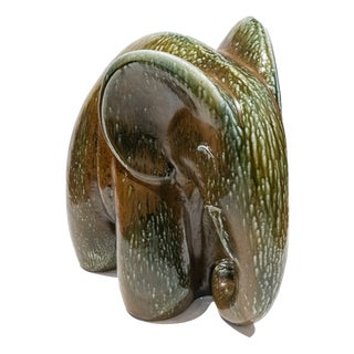 Sculpture of Elephant, 1920s, Stoneware For Sale