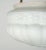 Mid 20th Century Restored White Glass Bowl Brass Chain Pendant Light For Sale - Image 4 of 11