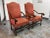 French Vintage Louis XIII Style Throne Chairs, Pair For Sale - Image 3 of 12