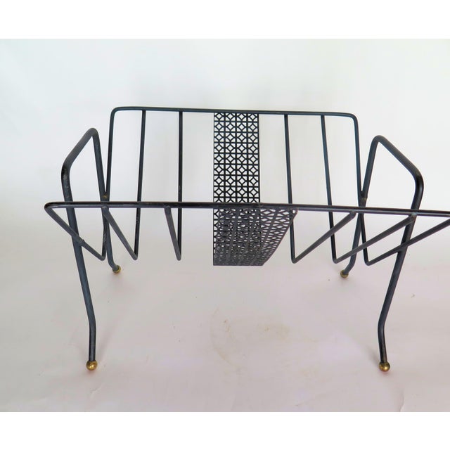 Mategot Style Magazine Rack | Chairish