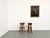 Maison lecan presents this pair of brutalist-style bar stools, french craftsmanship from the 1950s. These pieces exemplify...