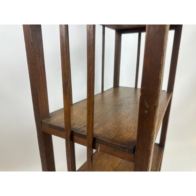 Art Nouveau Wooden Bookshelf, 1890s For Sale - Image 16 of 18