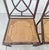 Brown Set of 4 Vintage Faux Bamboo Dining Chair Tortoiseshell 1970 Custom Craftsmanship For Sale - Image 8 of 12