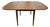 1960s Danish Modern Teak Drop-Leaf Dining Table For Sale