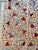 Square Ivory Silk Suzani Tapestry With Pomegranates For Sale - Image 4 of 9