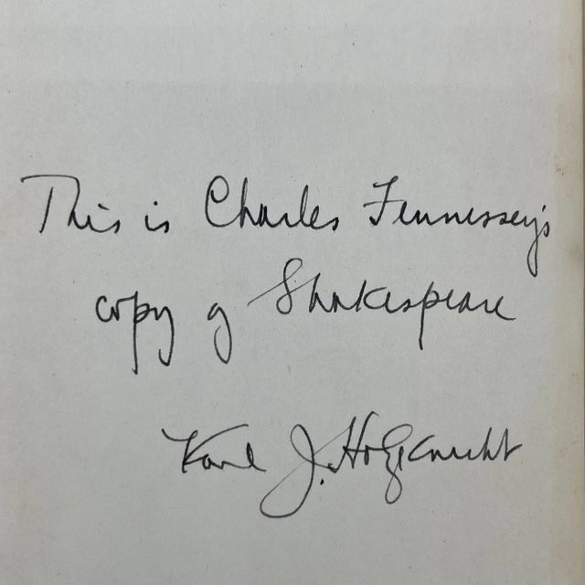 Selected Plays of Shakespeare, Three Volumes Published 1936-1941, Signed by the Editor For Sale - Image 11 of 12