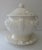 Italian Mid 20th Century White Soup Tureen with Underplate Lid & Ladle Sauvignon by Signature Japan For Sale - Image 3 of 12