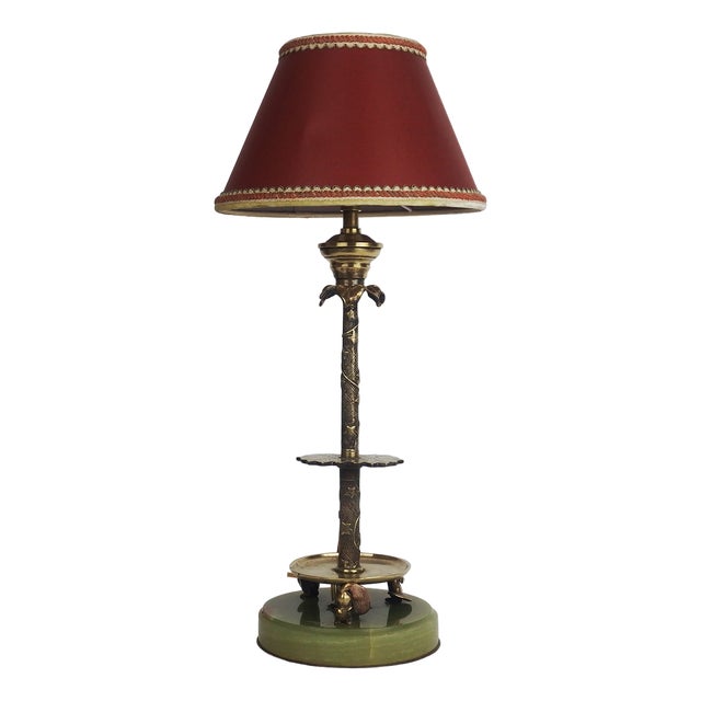 Antique Asian Table Lamp, 1890s For Sale