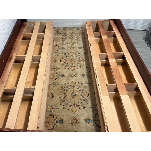 Queen Size Stuart David Storage Bed Frame For Sale - Image 15 of 18
