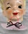 Ceramic Mid-Century Porcelain Southern Lady Head Vase For Sale - Image 7 of 7