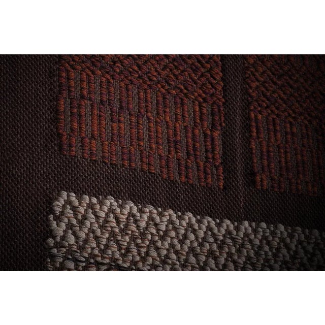 Metal Large Wall Tapestry by Renate Bonfanti, Italy, 1970s For Sale - Image 7 of 11