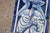 Ceramic 18th Century Portuguese Baroque Tiles With Mythological Figure Details and Elaborate Cobalt Scrollwork, Set of 6 For Sale - Image 7 of 9
