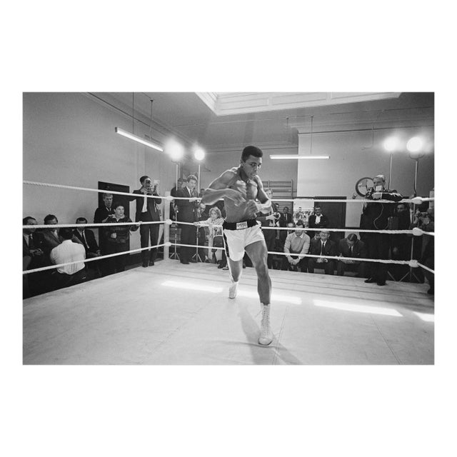 Ali In Training, Silver Gelatin Fibre Print, 1954 For Sale