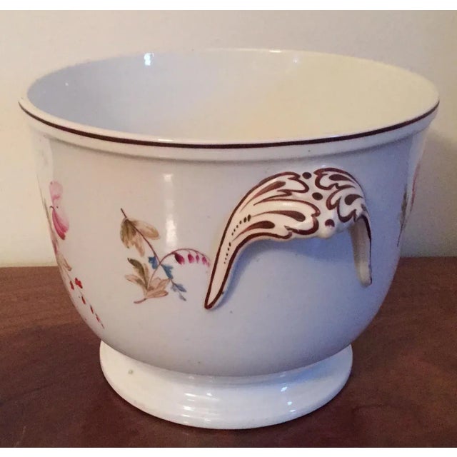 Early 19th Century Coalport Porcelain Cachepot Planter For Sale - Image 9 of 11