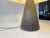 Small Vintage Scandinavian Fluted Ceramic Table Lamp by Elisabeth Loholt, 1950s For Sale - Image 4 of 10