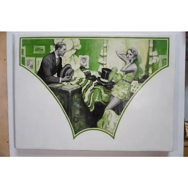 Bartow Van Voorhis Matteson 1894-1984 - Original Painting of an Illustration for Redbook 1928-29 For Sale In Los Angeles - Image 6 of 10