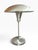 Mid-Century Modern Vintage Space Age Mushroom Table Lamp | Silver Dome Ufo Lamp | Retro Metal For Sale - Image 3 of 7