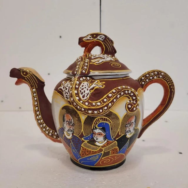 Coffee or Tea Cups in Satsuma Porcelain, 1930s, Set of 15 For Sale - Image 18 of 18