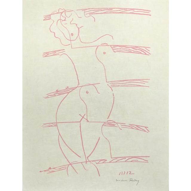 Man Ray, The Absolute Real Lithograph, Surrealist, 1964 1960s, Lithograph For Sale