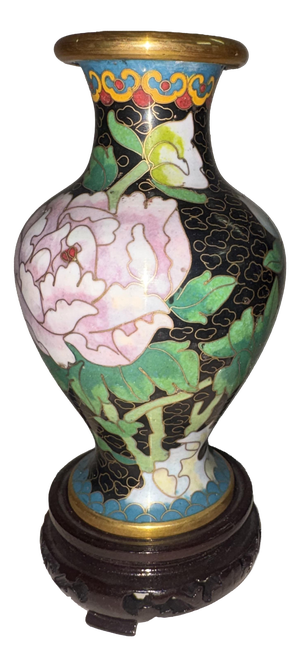 Vintage Cloisonne Vase, 1960