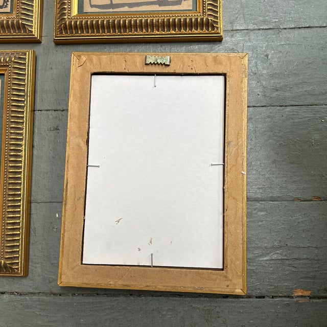 Paper Contemporary 5 Original Wayne Cunningham Abstract Marker Drawings - Set of 5 For Sale - Image 7 of 7