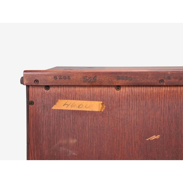 John Widdicomb, American Modern, Gentleman's Chest, Walnut, Brass, Usa, 1960s For Sale - Image 14 of 14