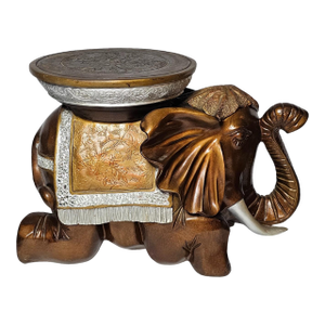 Bronze Elephant Stool