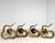 Mid Century Anglo-Indian Brass Cobra Candlestick Collection For Sale - Image 13 of 18