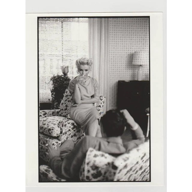 Marilyn Monroe Print of 1988 from Original Negative, 1955 For Sale - Image 3 of 3
