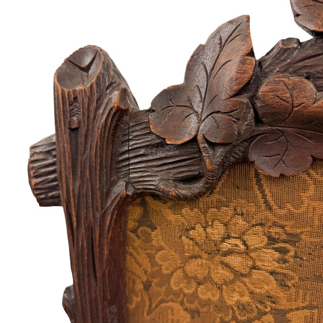 19th Century Swiss Black Forest Fire Screen For Sale - Image 10 of 15