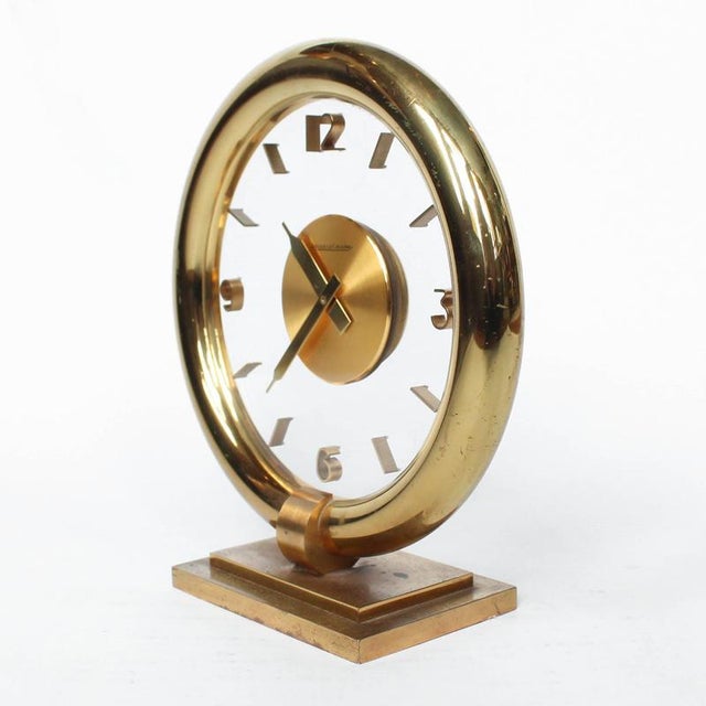 Art Deco Desk Clock by AEG, 1930s For Sale - Image 3 of 8