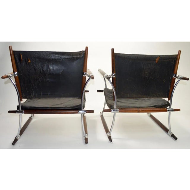 Quistgaard for Dansk Safari Lounge Chairs - a Pair For Sale - Image 9 of 13