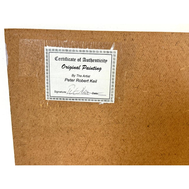 Modern Peter Robert Keil Portrait of a Man, Berlin, 1970s. For Sale - Image 3 of 11