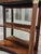 Brown Antique Empire Style Console Table With Marble Top For Sale - Image 8 of 12